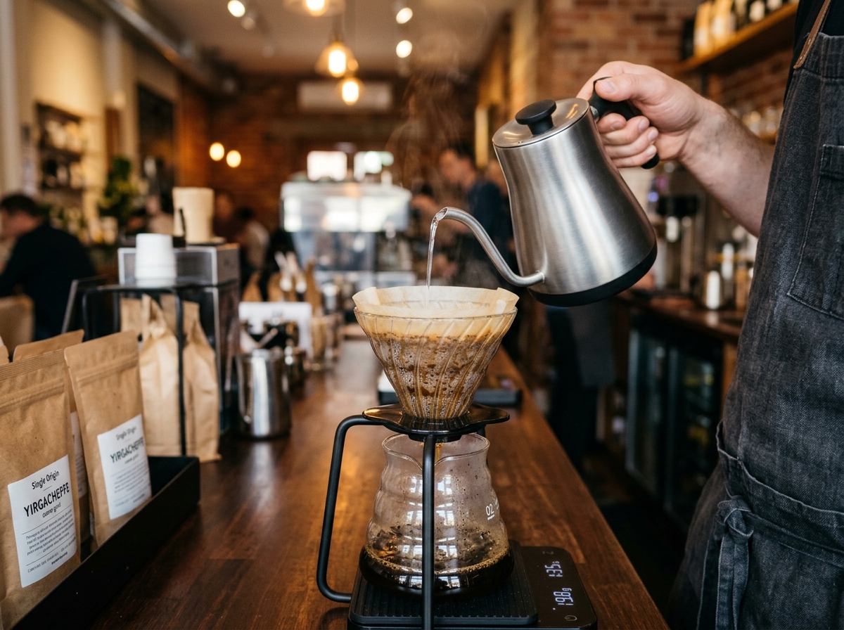 Cold Brew Extraction Kinetics: Caffeine Diffusion Rates visual illustration